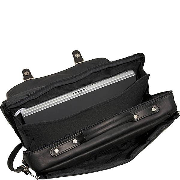 Charlie Leather - Wholesale Briefcase - Unisex - Joel Large Briefcase2