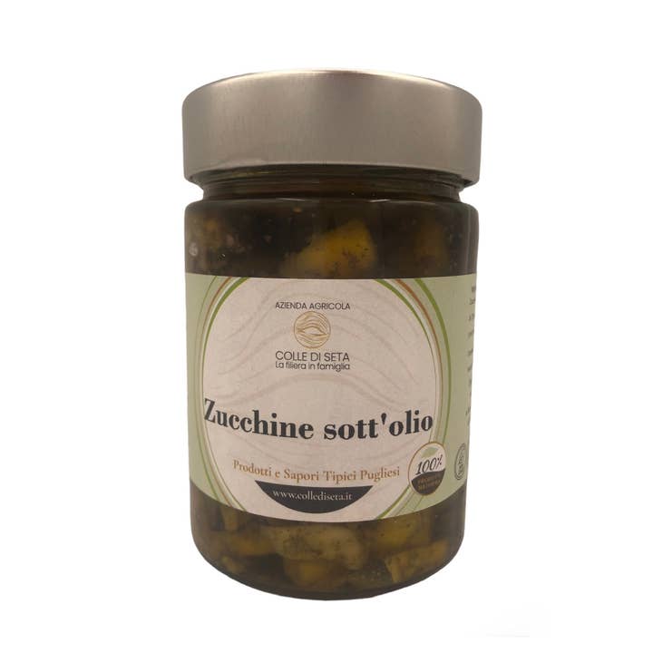 Courgettes in olie voor wholesale door Società Agricola Colle di Seta