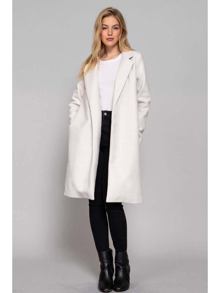 Active Basic | Active USA – wholesale Coat – Women’s – Long Sleeve Open Front Soft Felt Long Coat20