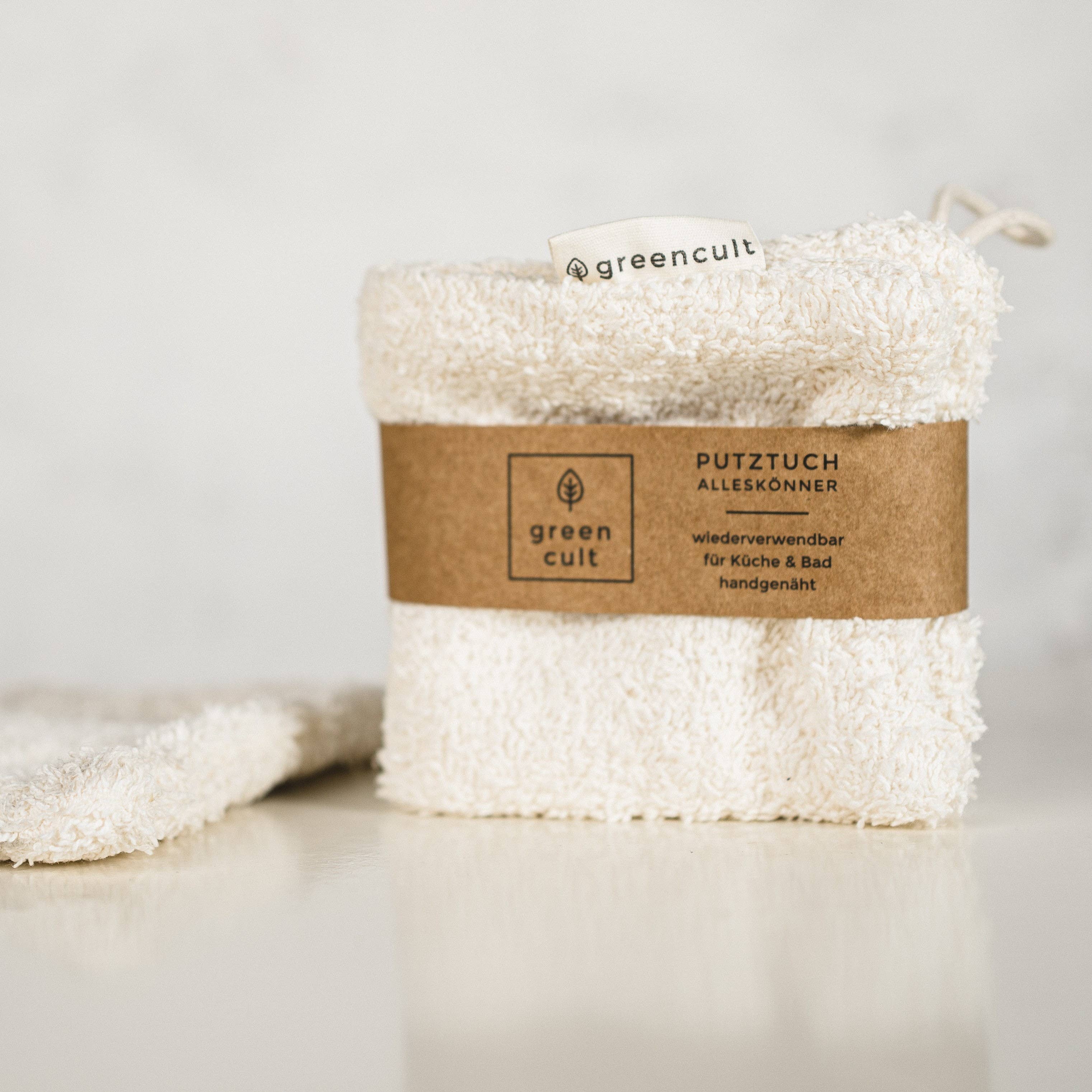 Greencult – Großhandel Reinigungsschwamm – Putztuch "Alleskönner"1