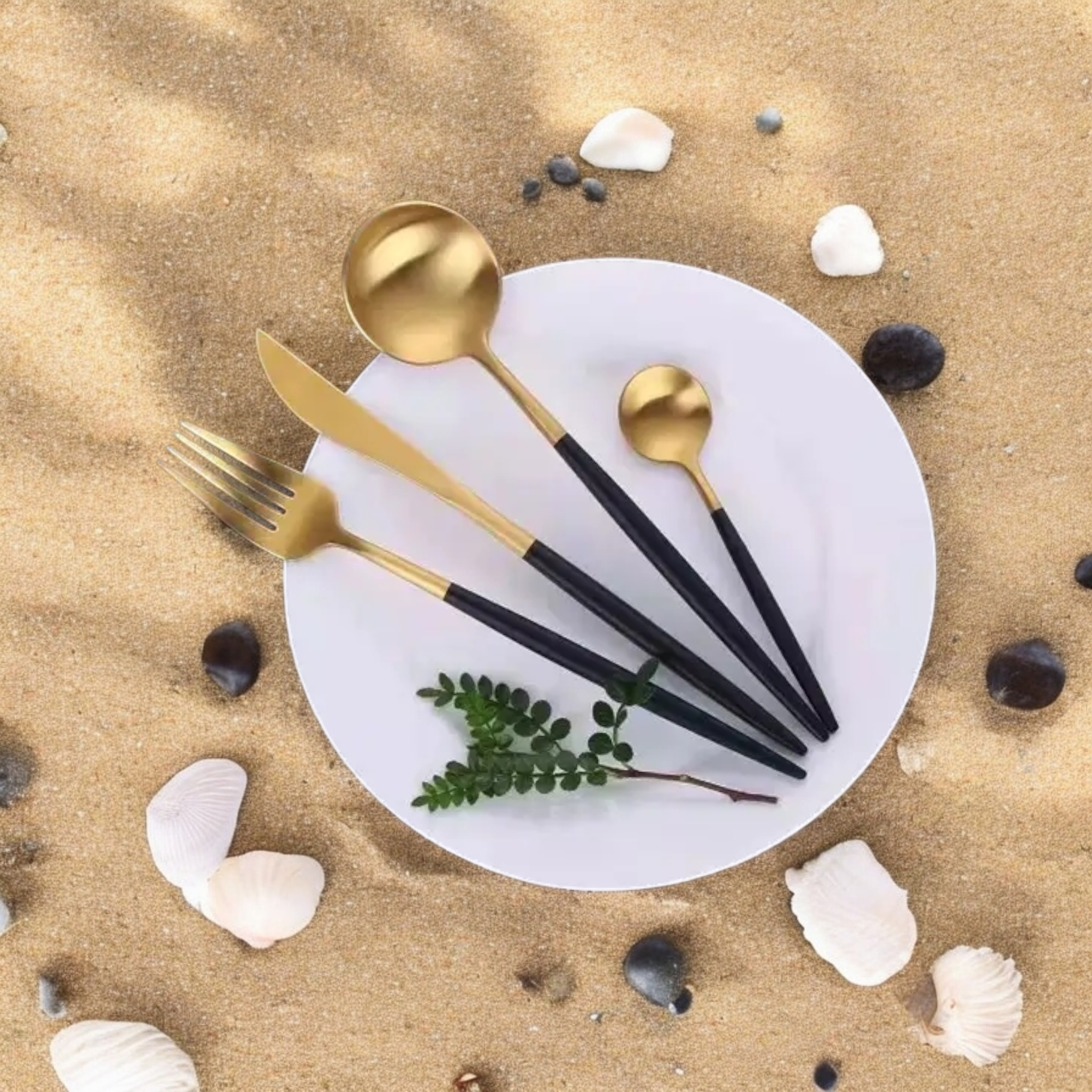 Sostraw & SmartThings - Wholesale Assorted Cutlery Set - Picnic / Office / On the Go Cutlery Set - 8 pouches/5 colors8