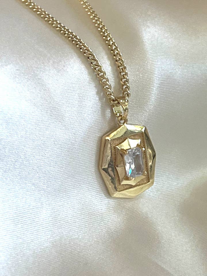 Louisa Curb Necklace for wholesale by GALYNT