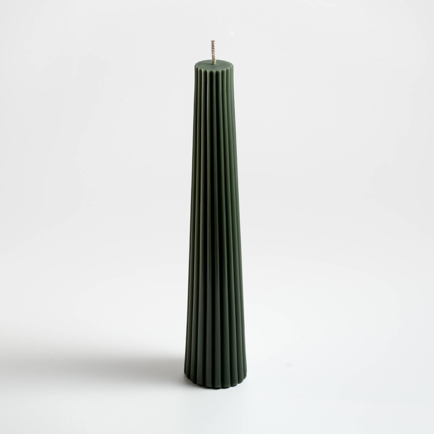 Greentree Home Candle - Wholesale Pillar Candle - Fluted Pillar Beeswax Candle1