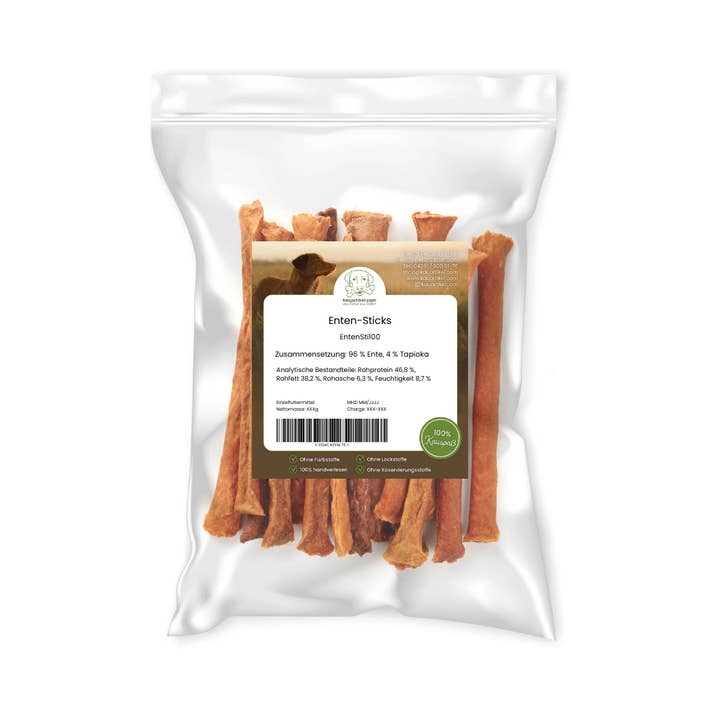 Kauartikel.com GmbH - Wholesale Pet Treats - Dog - duck sticks1