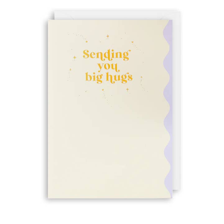 Meraki Greeting Cards - Wholesale Thinking of You Card - Sending Hugs Card