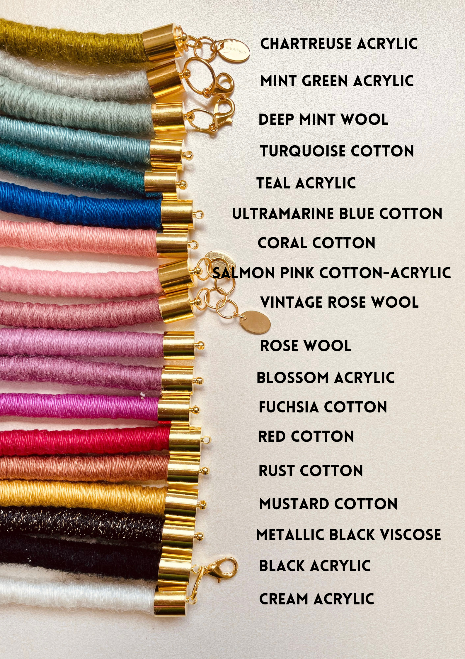 Knottinger - Wholesale Bangle Bracelet - Colour block bracelet bangle5