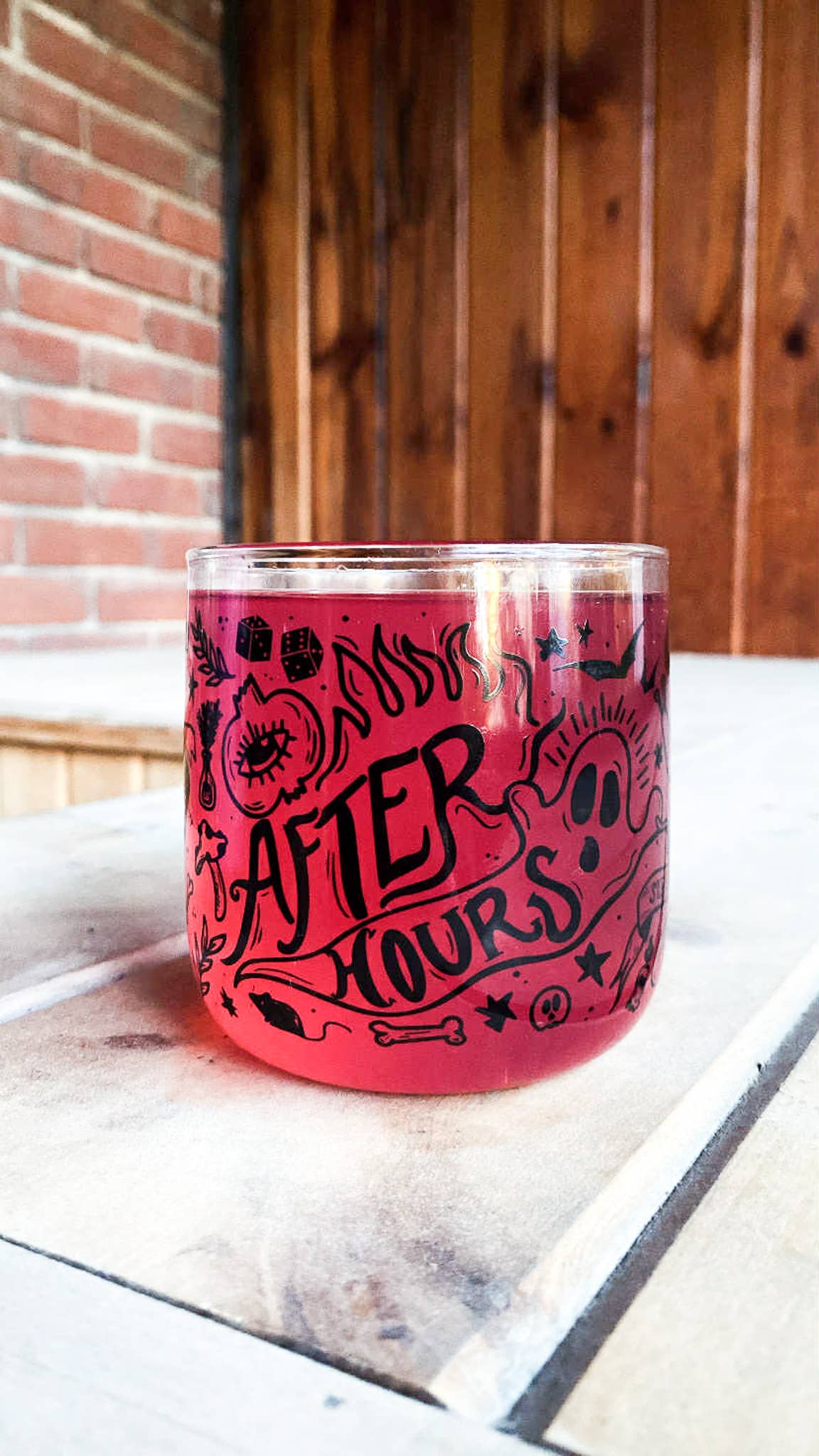 After Hours Creative - Wholesale Drinking Glass/Cup - After Hours - Glass Cup3