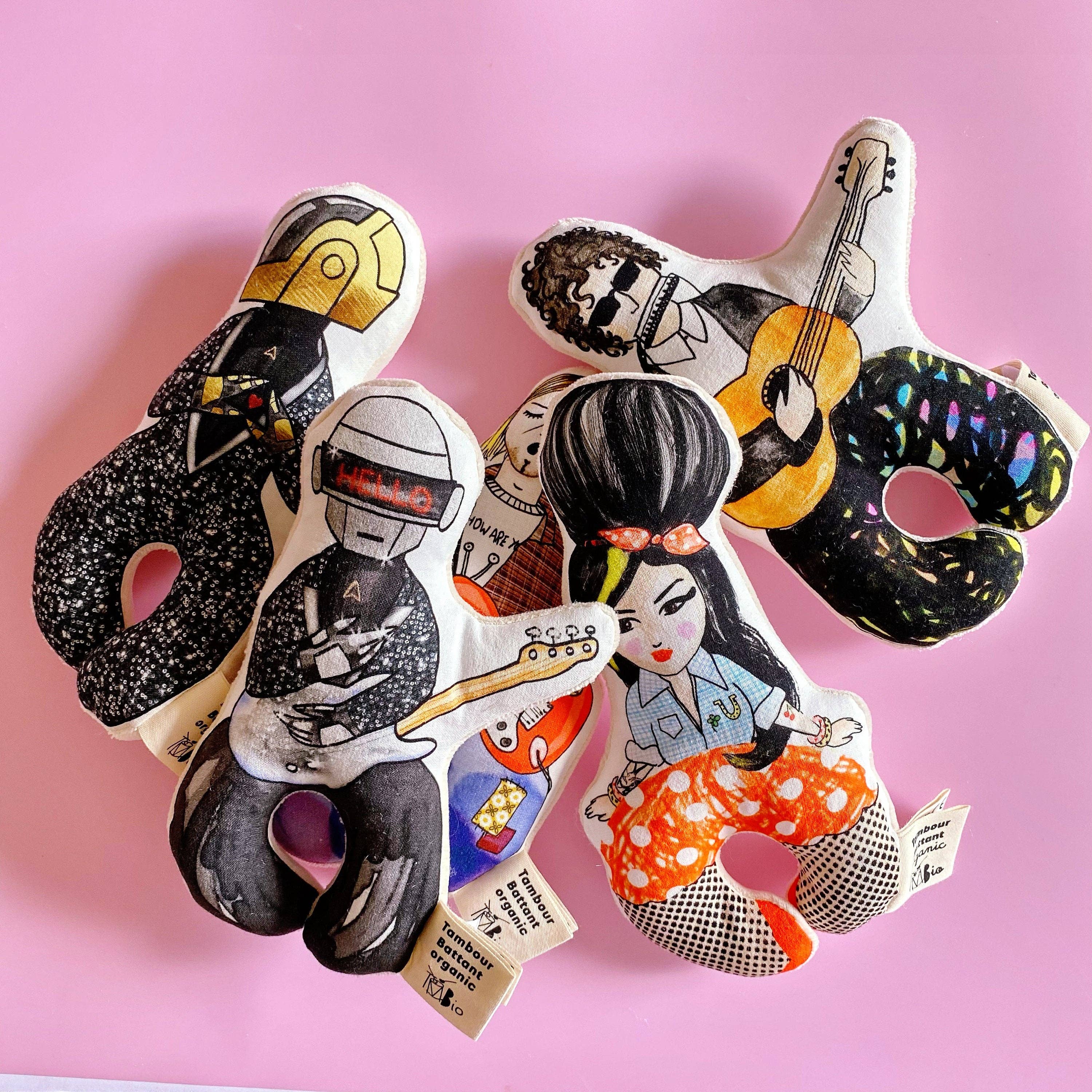 Tambour Battant – Chocalho - Bebé por atacado – Chocalho de bebé Sr. Grunge7