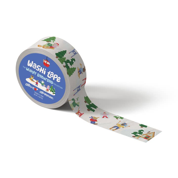 Clem & Co. - Wholesale Washi Tape - Holiday Washi/Paper Tape - Winter Bunderland1