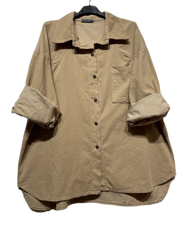 LINEN & COTTON HOUSE – Engroshandel Skjorte med buttondown – til kvinder – 4942 fløjlsbluse til efterår og vinter18