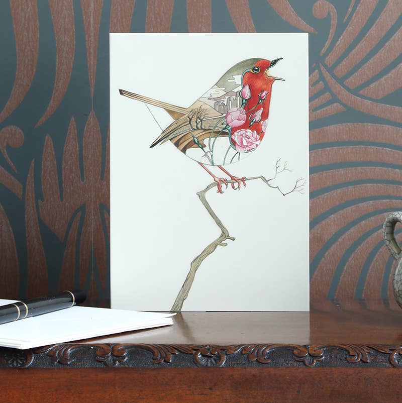 The DM Collection ( We cover US import Duties) - Wholesale Everyday Greeting Card - Robin Card1