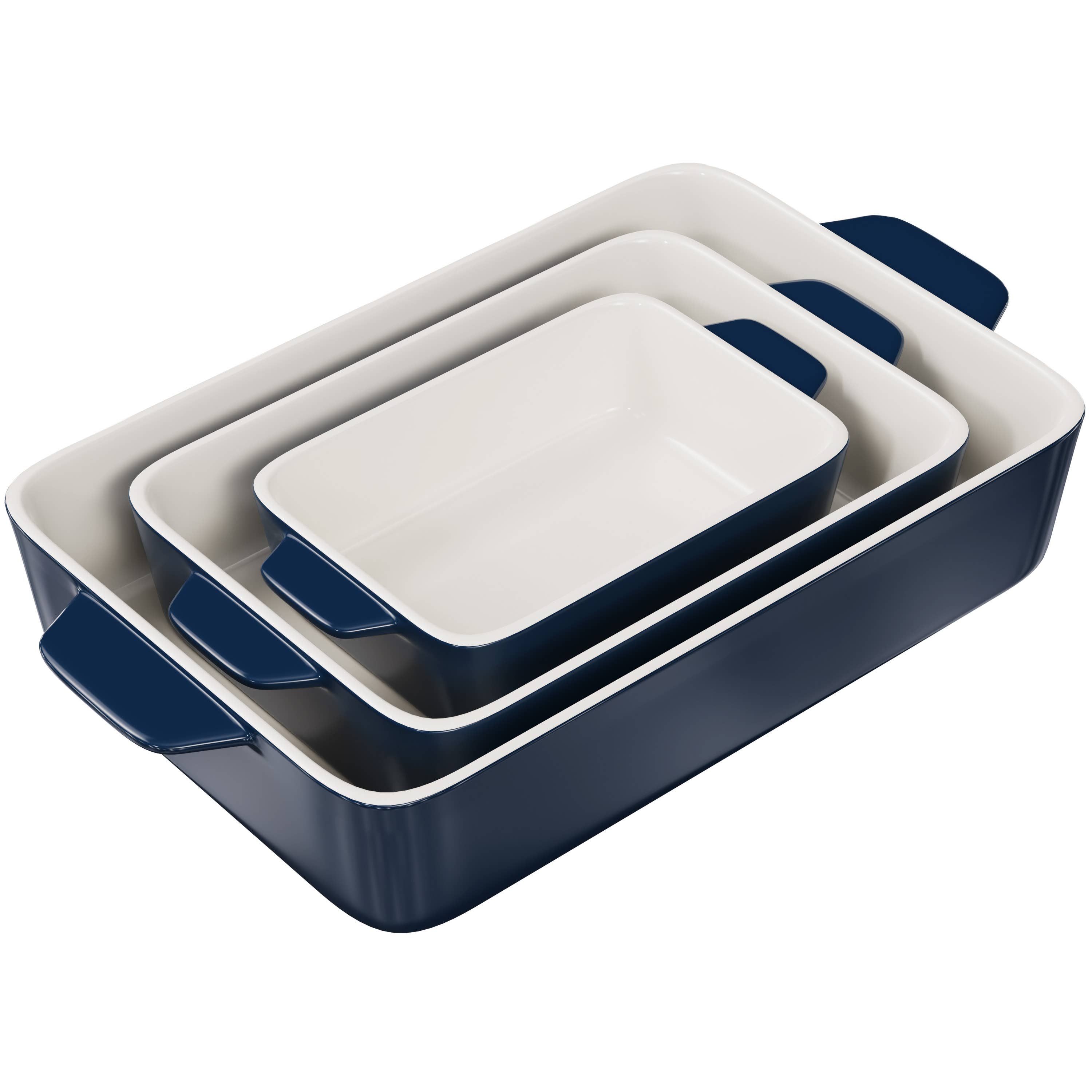 Kook - Wholesale Baking Dish - Kook Ceramic Baking Dishes, Small, Medium, Large, Set of 31