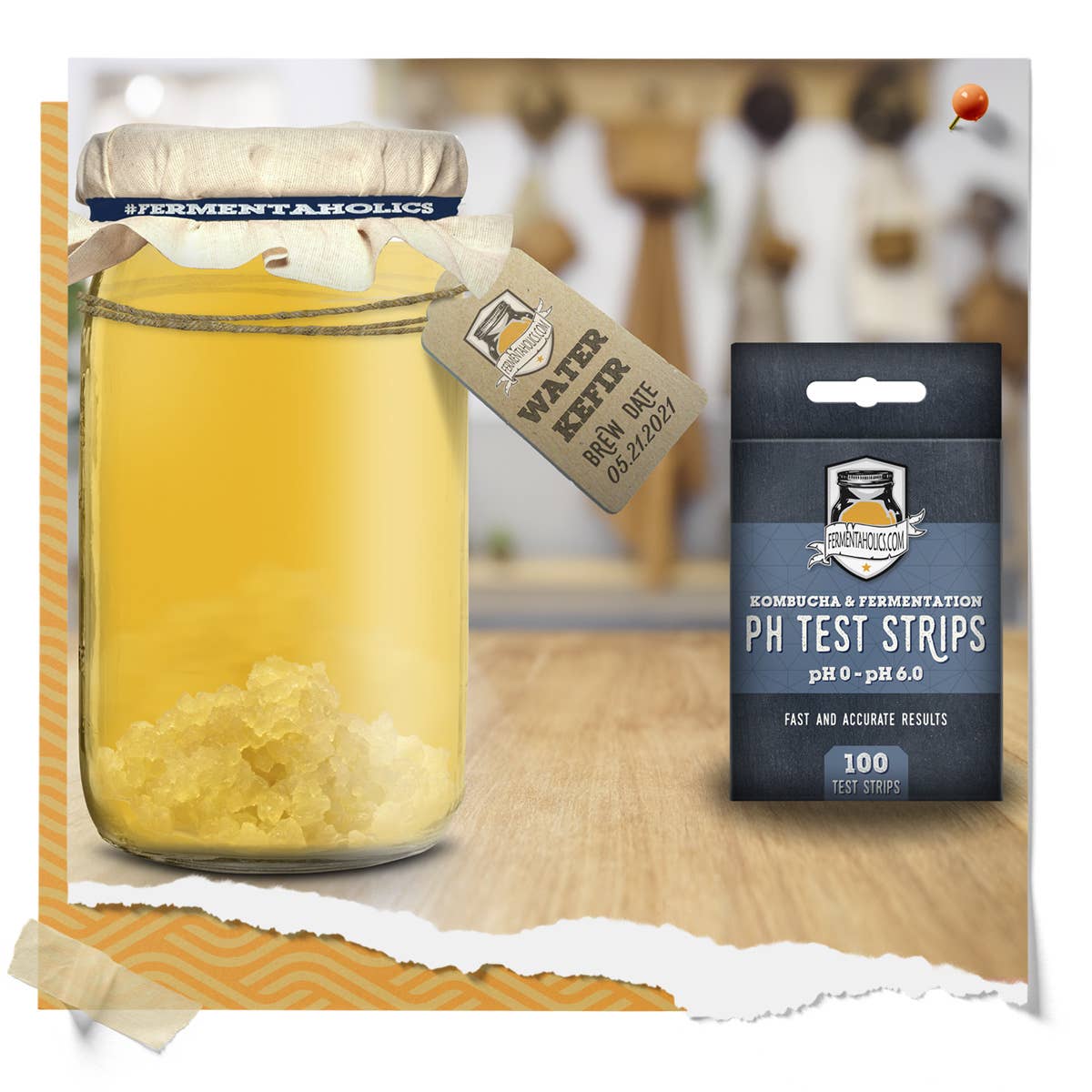 Fermentaholics - Wholesale DIY Drink Kit - Ph Test Sticks - 100 Pack6