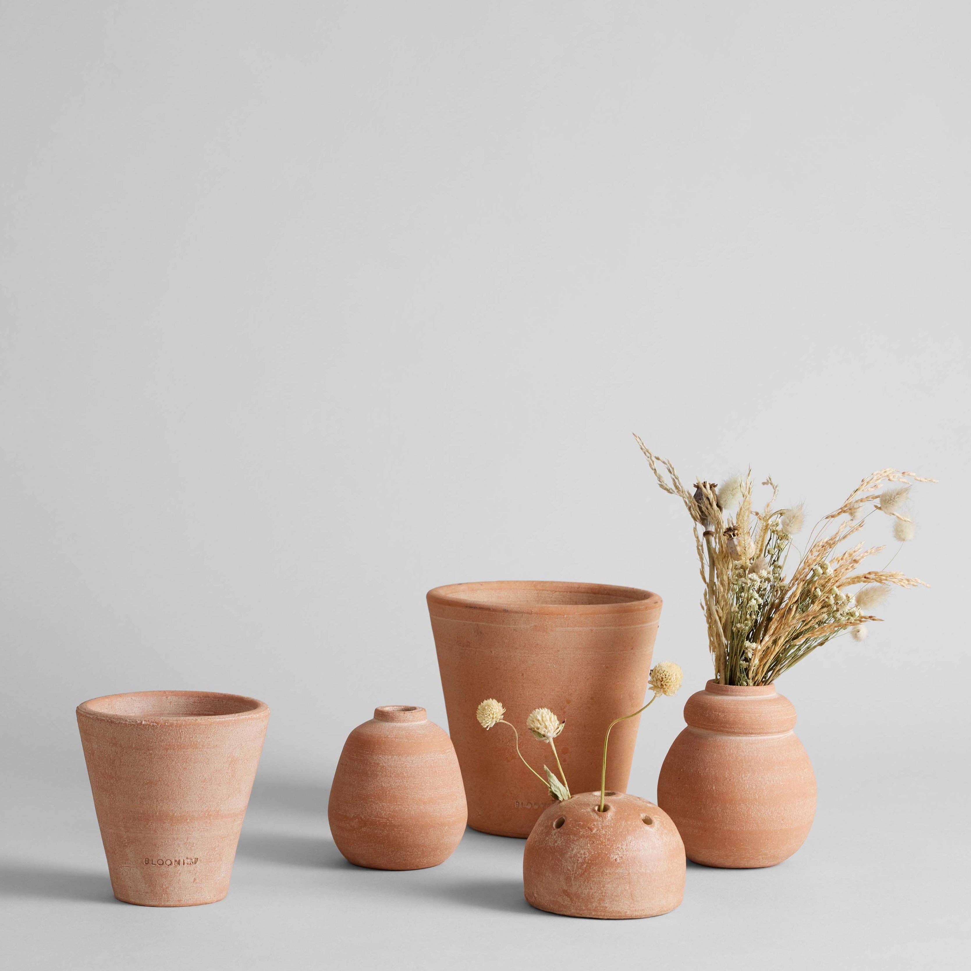 Bloomist - Vendita all'ingrosso Vasi - Vaso rustico in terracotta con finitura whitewash6
