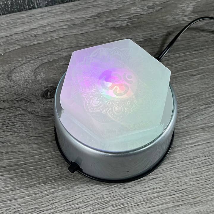 Keystone Crystals - Wholesale Light Bulb/Puck - Spinning Light Stand