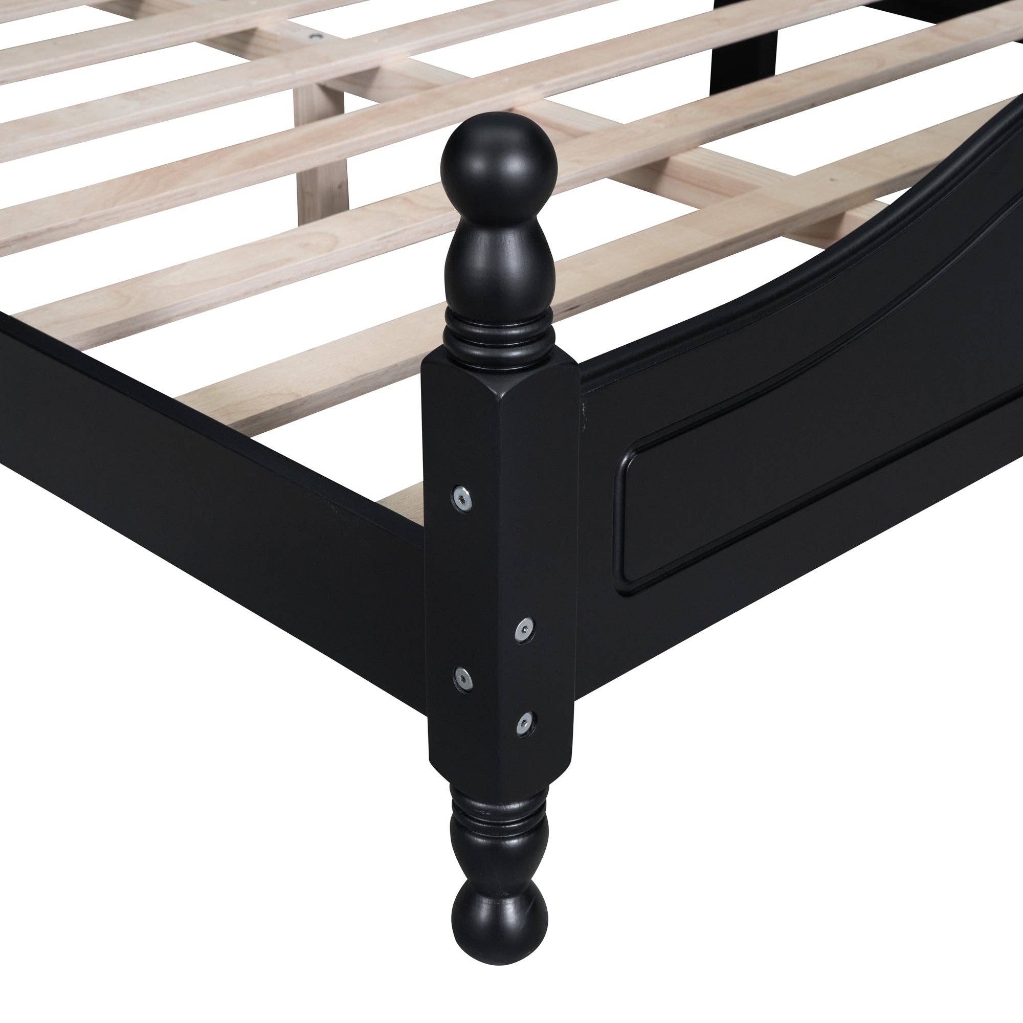 39F Inc. - Wholesale Bed - Queen/Full Size Wood Platform Bed Modern Renaissance style12