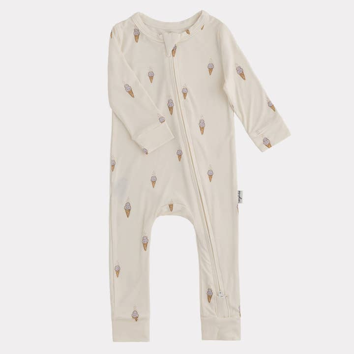 Pip + Phee - Wholesale Sleepsuit - Baby - Bamboo Footless Sleepers | LE Prints