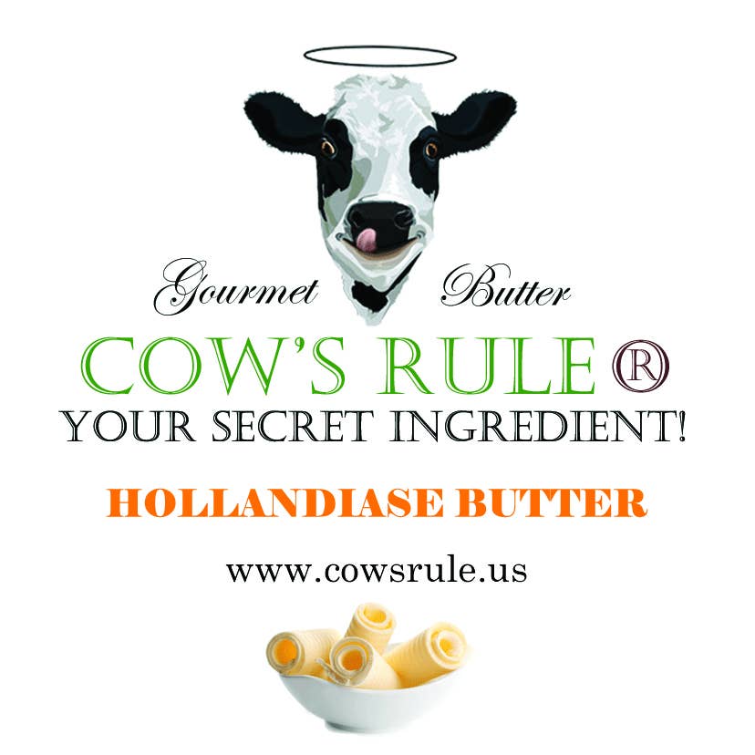Cow's Rule Gourmet Butter Company – wholesale Butter – Hollandaise Compound Butter 4oz.3