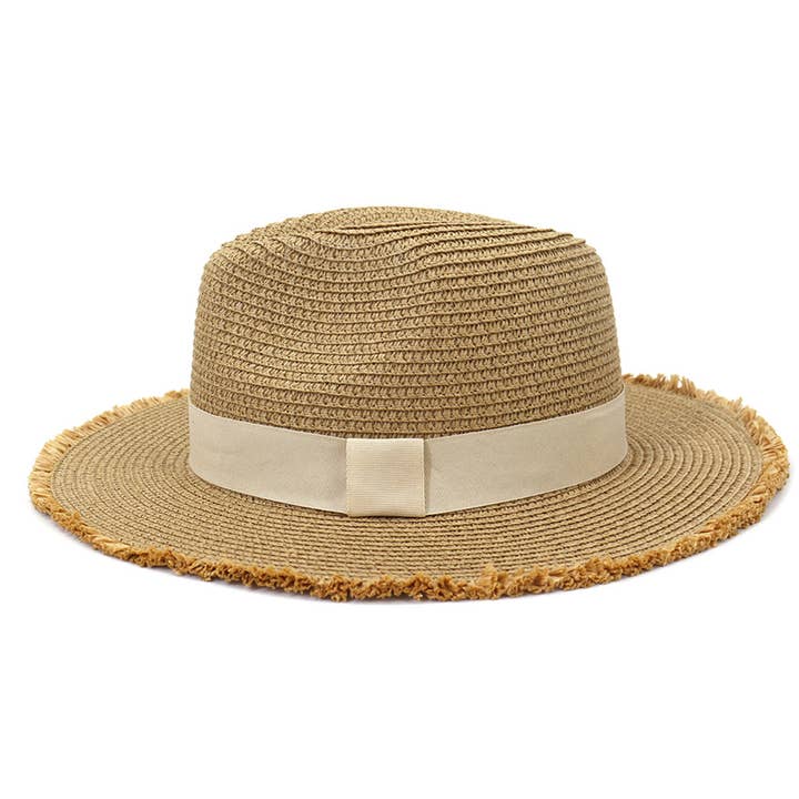 Suzie Q USA - Wholesale Straw Hat - Women's - New Outdoor Travel Shading Rough Jazz Straw Hat4