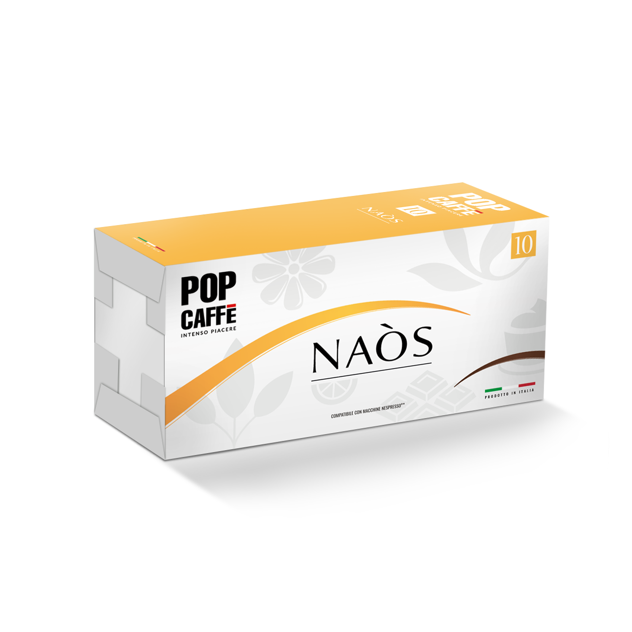 POP CAFFE' - Wholesale Instant Coffee/Espresso - NAOS DRINKS - BLACK LEAF TEA
100% made in Italy1
