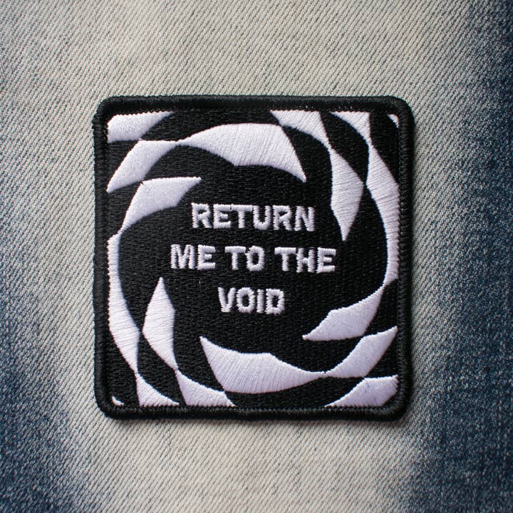 Retrograde Supply Co. - Wholesale Patch - Return Me to the Void (Iron-On Patch)