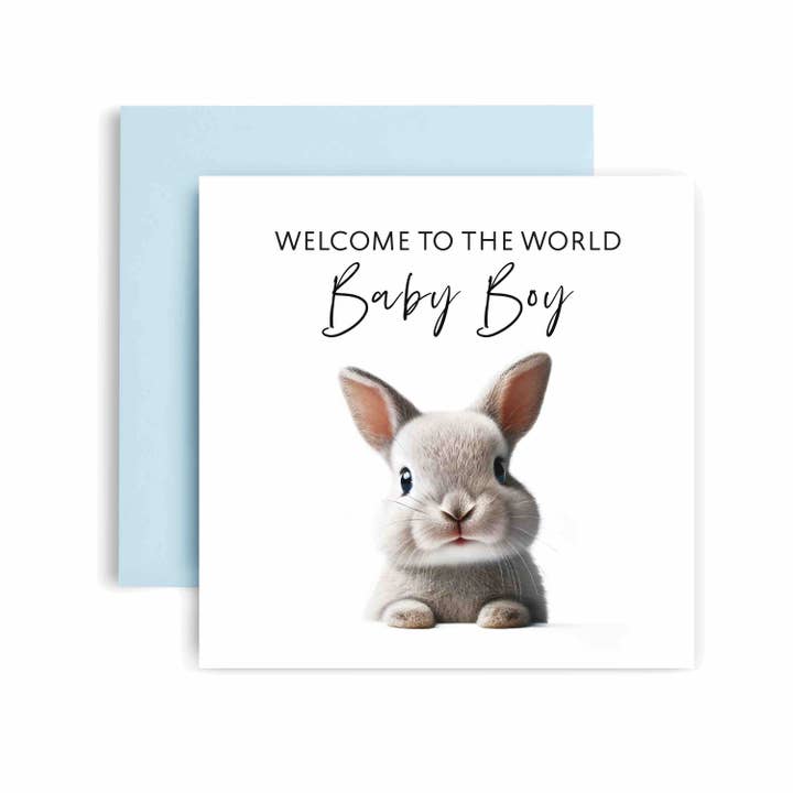 Huxters - Wholesale Baby Card - Welcome to the World Animal1
