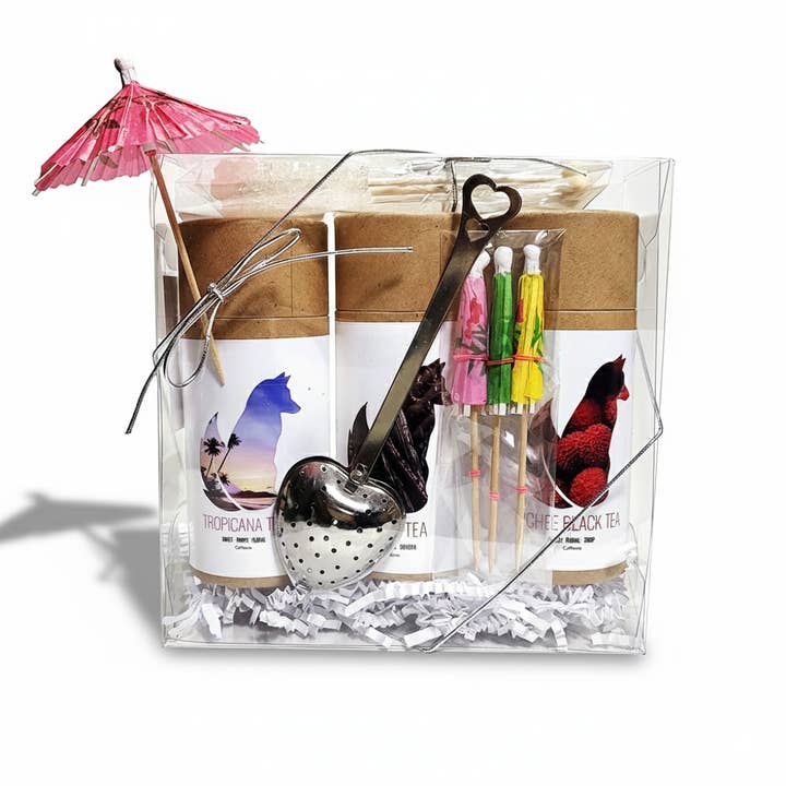 Exotic Black Tea Gift Set Collection for wholesale by Foxy Tea®