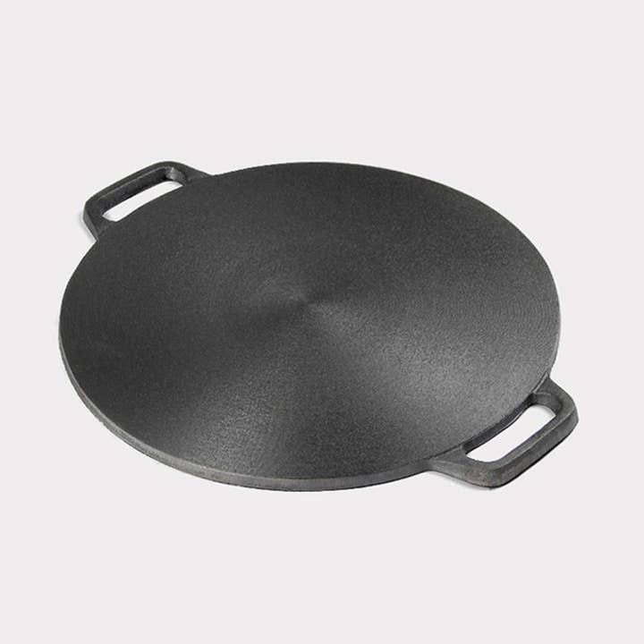 SOGA International Pty Ltd - Wholesale Cast iron skillet - SOGA 37cm Cast Iron Crepe Pan2