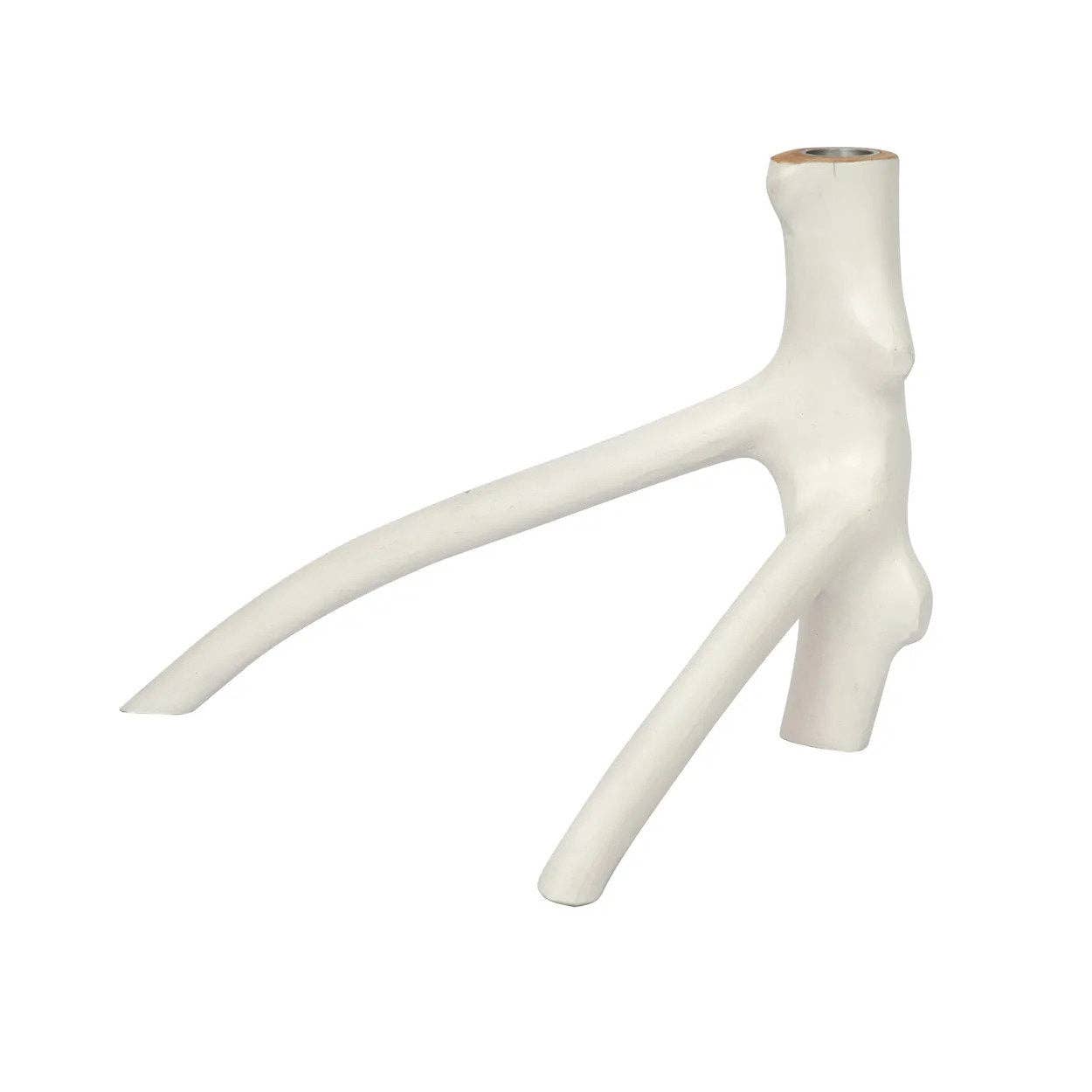 Bazar Bizar Living - Wholesale Candle Holder - The Triple Twig Candle Holder - White8