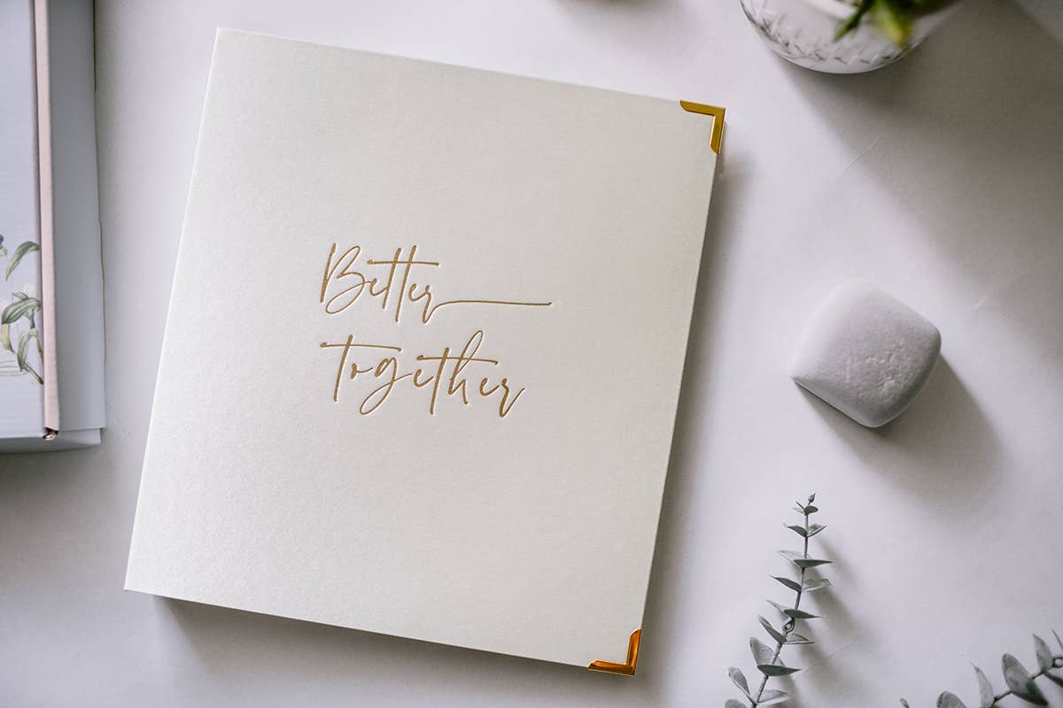 Everbae - Wholesale Planner - Better Together Deluxe 3-Ring Wedding Planner Binder3