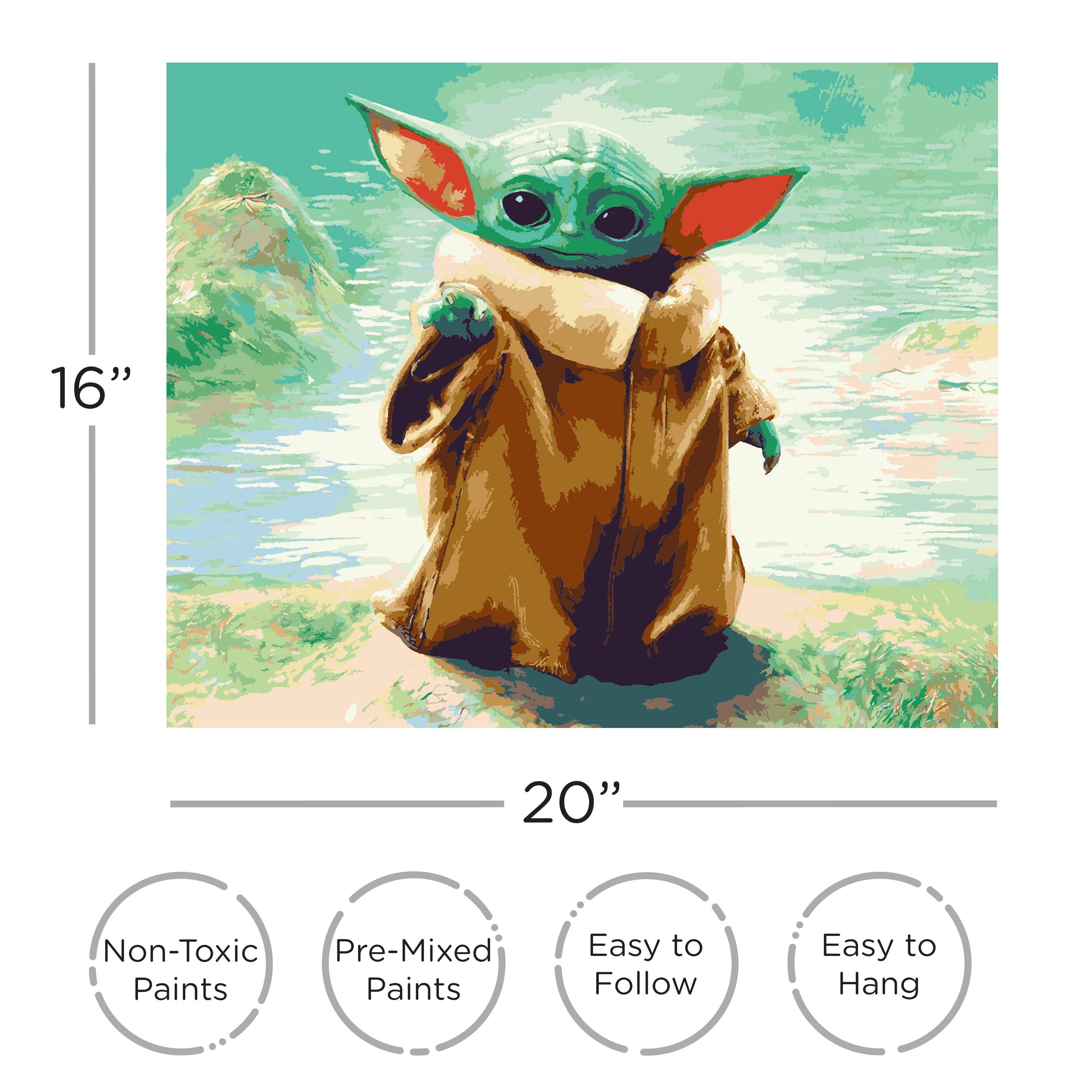 AQUARIUS, GAMAGO, ICUP, & ROCK SAWS by NMR Brands - Wholesale Painting/Drawing - Star Wars Mandalorian Art by Numbers1