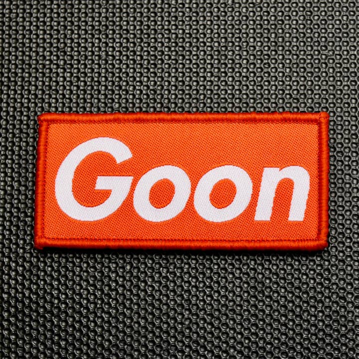 Écusson de moral tissé Goon pour la vente par BritKitUSA