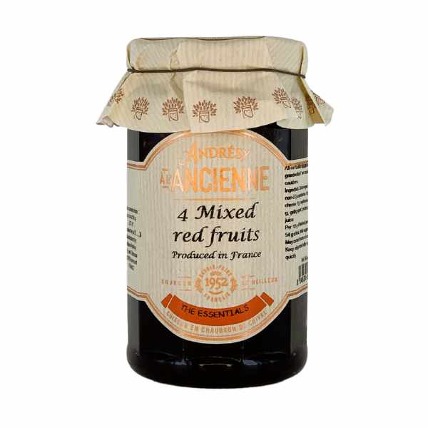 The French Farm - Wholesale Jam/Jelly - Andresy a l'Ancienne Four Mixed Red Fruits Jam 9.5oz