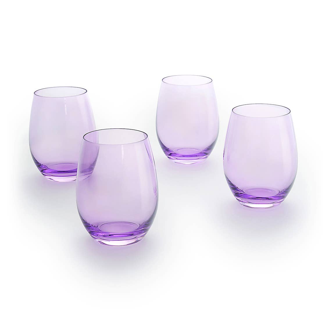 Godinger – Copo de vinho por atacado – Conjunto de Quatro Copos de Vinho sem Pé Veneto - Várias cores disponíveis16