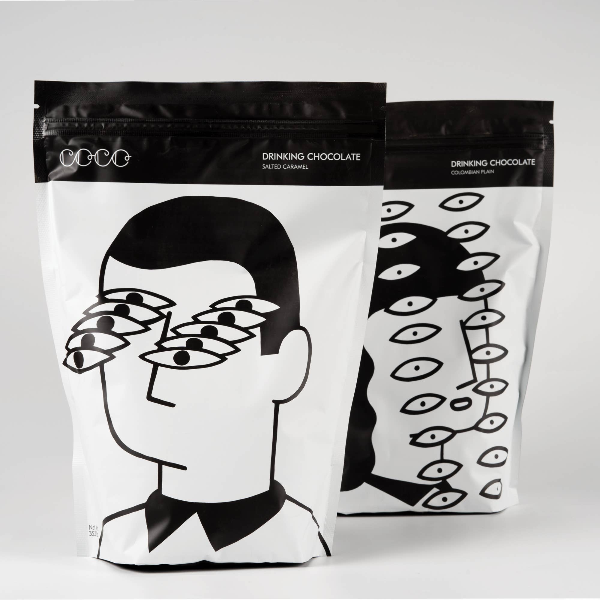 COCO Chocolatier [No duties when shipping to US!] - Wholesale Chocolademelk/cacaomix/kit - Zoute karamel drinkchocolade 1 kg2