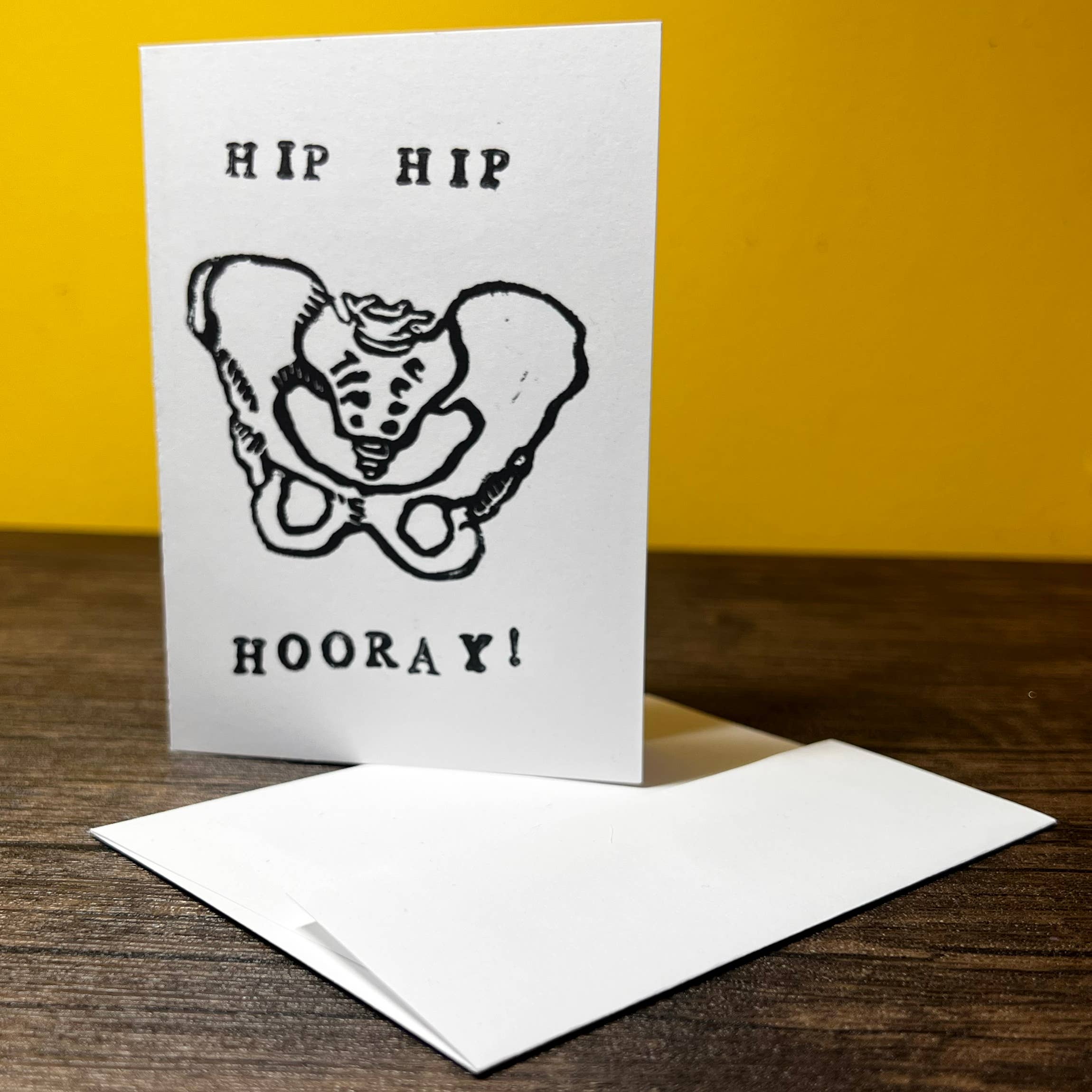 Dragonduck Creations - Wholesale Congratulations Card - Hip Hip Hooray Greeting Card1