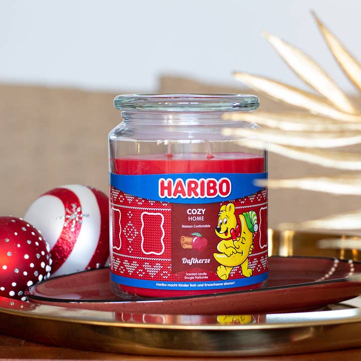 Haribo Duftkerzen - Wholesale Jar/Filled Candle - Haribo Cozy Home scented candle - 510g2