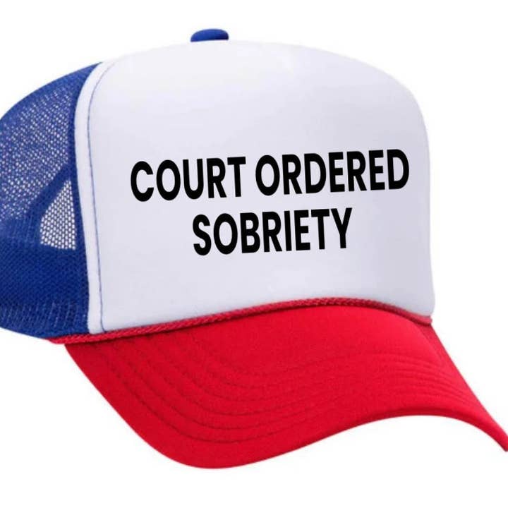 Das Gericht hat den Nüchternheits-Truckerhut angeordnet für den Großhandel von Inappropriate Trucker Hats