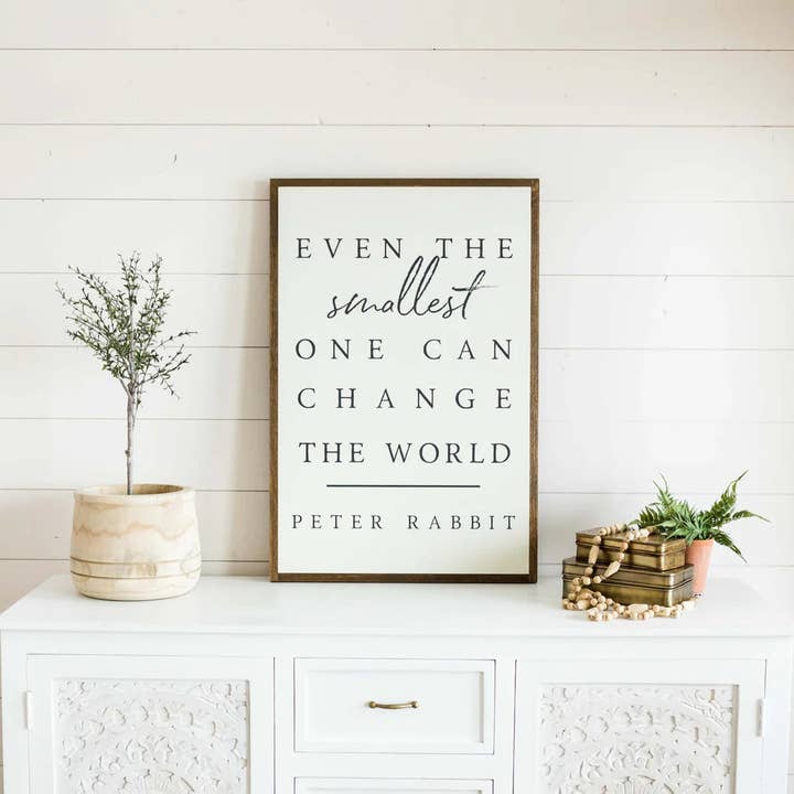 Even the Smallest One | Wall Art for wholesale by Joyfully Said