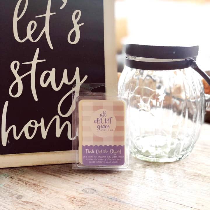 All About Grace Candle Co. - Vente Bougie en bocal - Fraîchement sorti le séchoir2