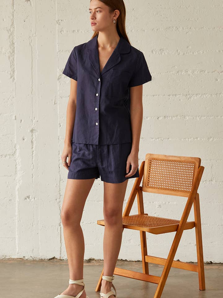 CT7350-1 - Teresa Linen Two Piece Set for wholesale by Crescent