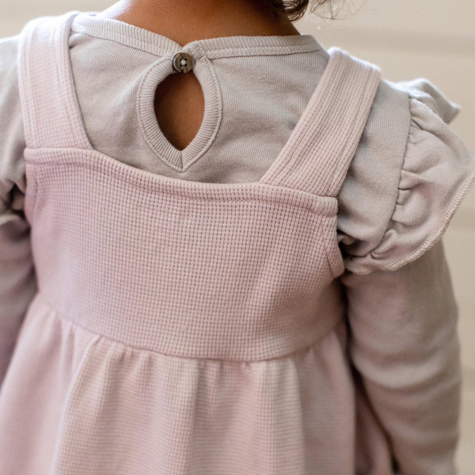 Burt's Bees Baby - Wholesale Clothing Set - Baby - Flutter Organic Tee & Thermal Dress Set5