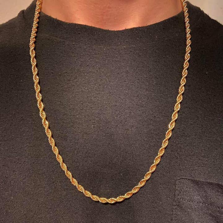 Prestige Jewelry - Wholesale Jewelry Set - 14k Gold Layered Rope Set