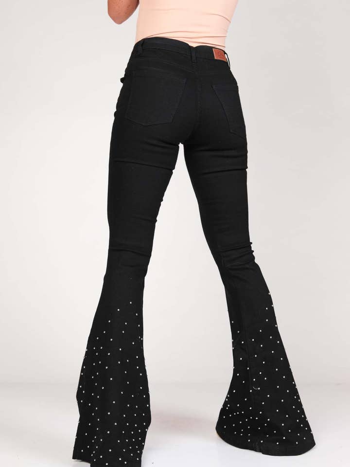 Jeans Campana Spots per la vendita all'ingrosso da parte di Alwayschic