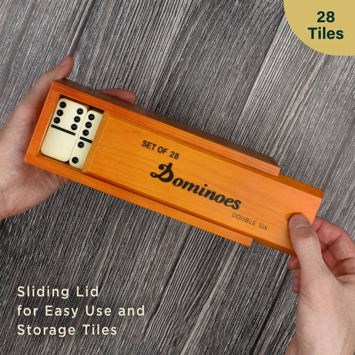 Queensell - Wholesale Dominoes - Jumbo Dominoes Set for Adults – Jumbo Dominoes Double 6
