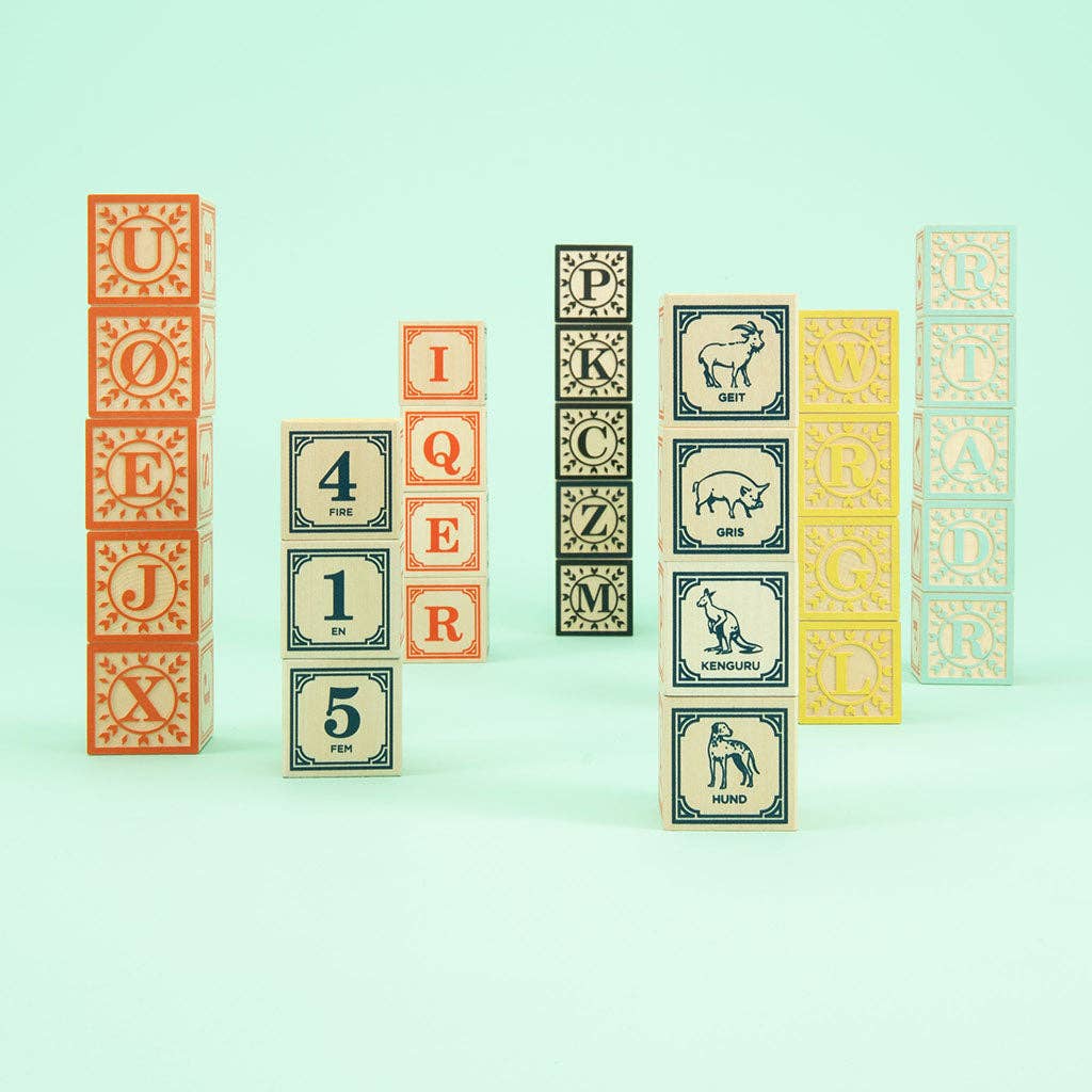 Uncle Goose – Engroshandel Klodser - Børn og baby – Uncle Goose norske byggeklodser0