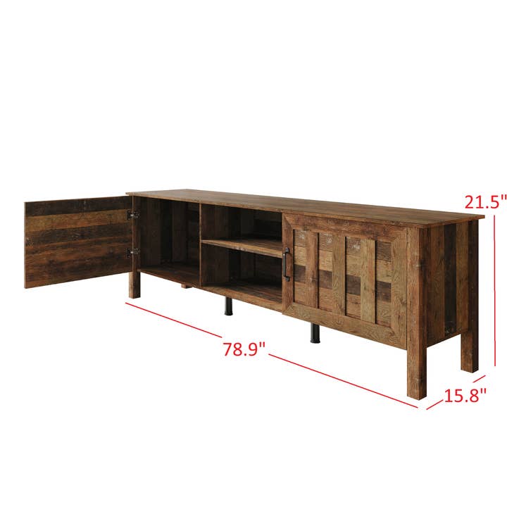 Home Design - Wholesale Console Table - Home Design Opelika 71" TV Stand3
