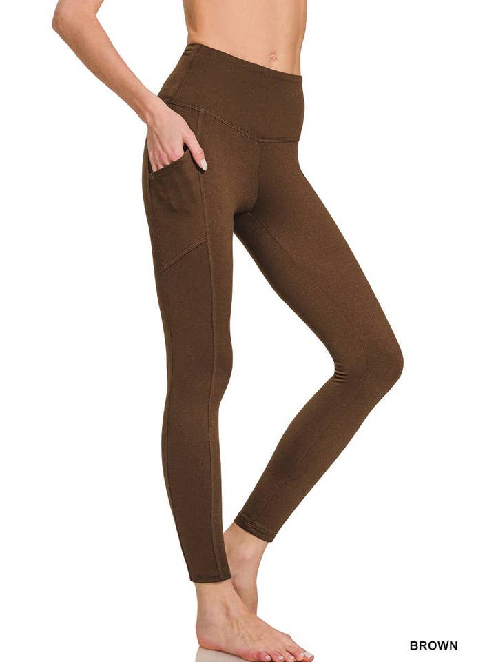 Vanilla Monkey - Wholesale Athletic/Lounge Leggings - Women's - Brushed Microfiber Full Length Leggings2