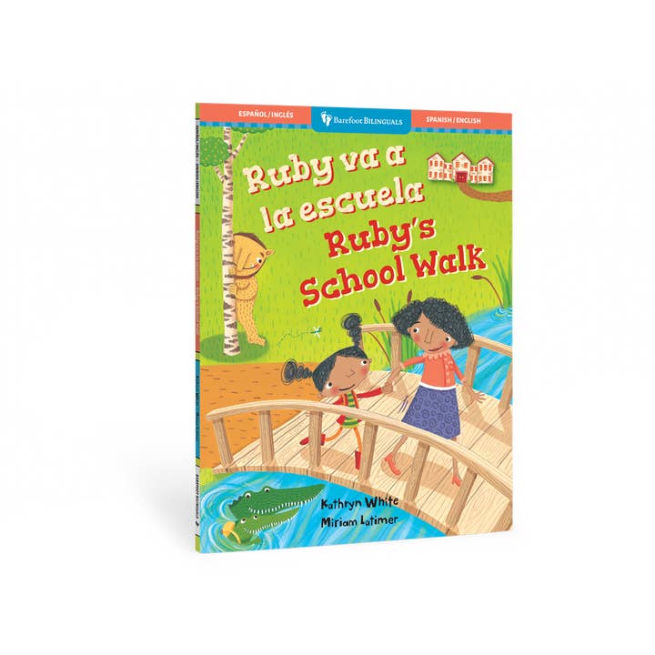 Ruby's School Walk (Bilingual Spanish & English) for wholesale by Barefoot Books