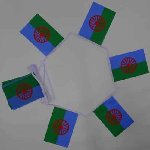6m 20 Flagga Gypsy Bunting för wholesale av Worldwide Flags Ltd